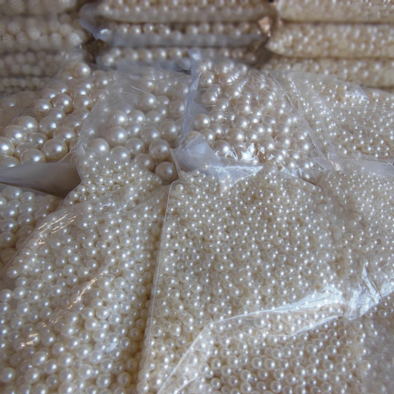 Wholesale Round ABS Ivory Imitation plastic Pearl Beads for DIY craft decoration