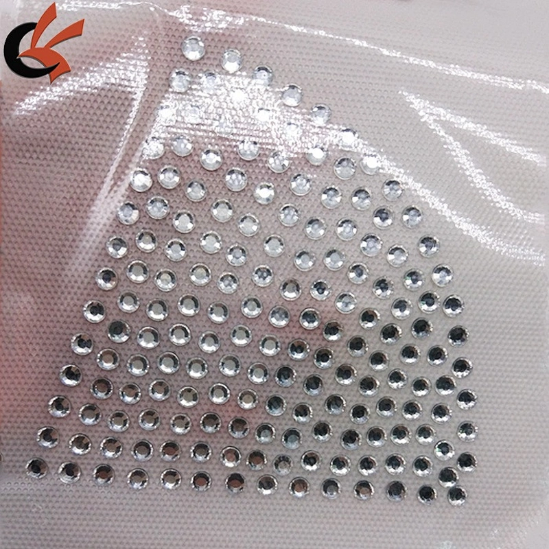 Custom heat transfer rhinestone appliques for bikini decoration