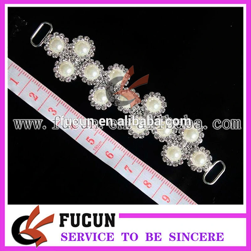 2018 Crystal Rhinestone diamond Bikini Connector For Swimwear Metal Accessories