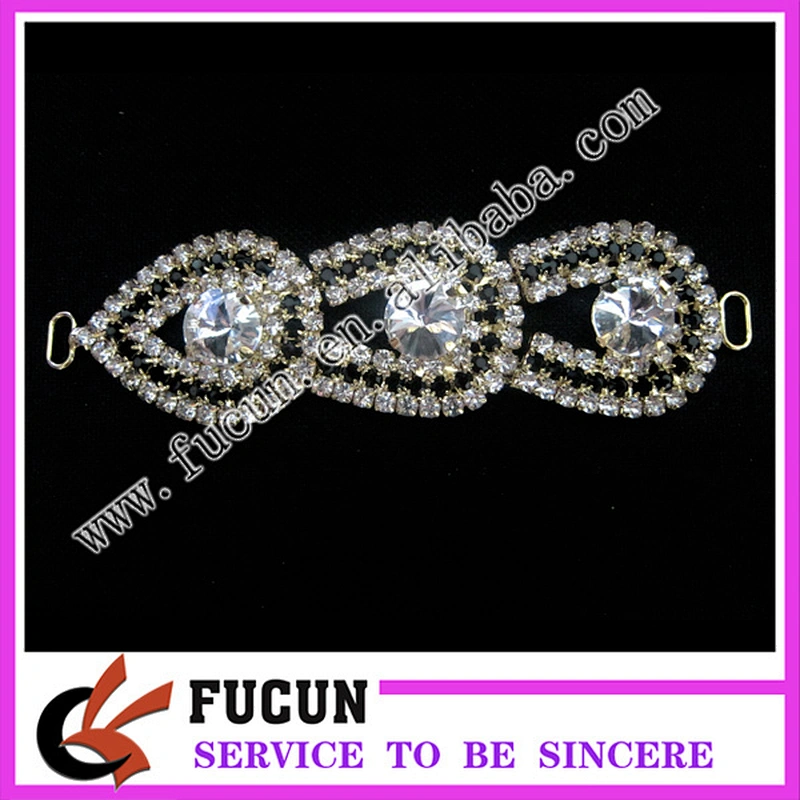 BIKINI CRYSTAL RHINESTONE CONNECTOR FOR SWIMWEAR STUNNING LOOK