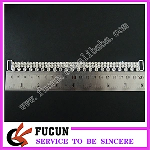 wholesale 10cm,20cm NPC IFBB Bikini Crystal Rhinestone Connectors