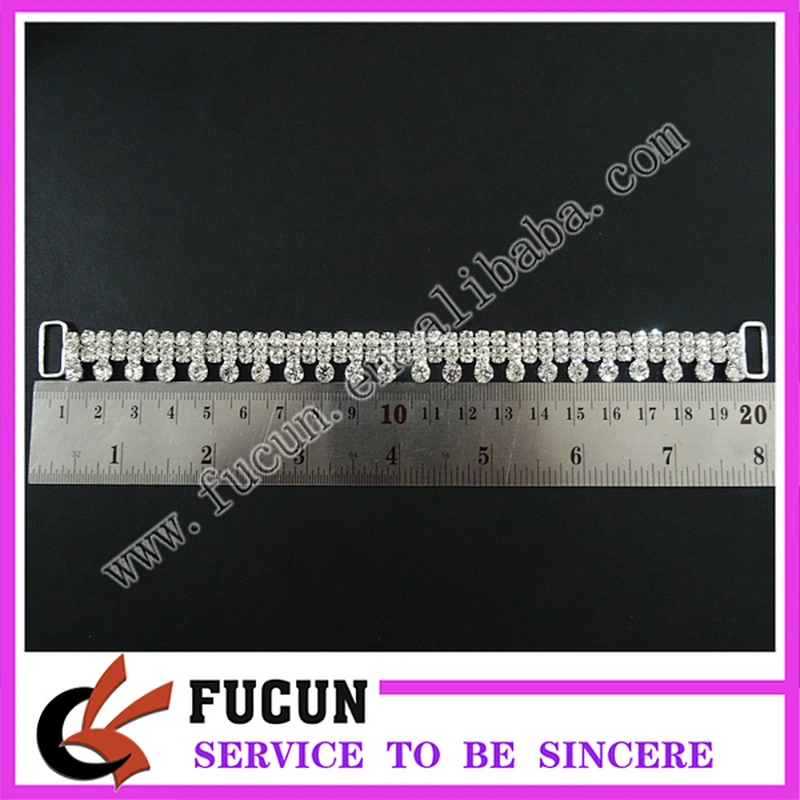 wholesale 10cm,20cm NPC IFBB Bikini Crystal Rhinestone Connectors