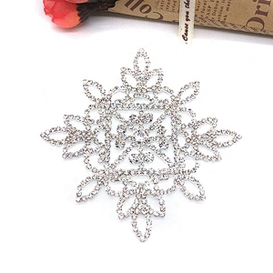 Custom Flatback Metal Base Sew on Crystal Diamond Rhinestone Appliques