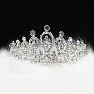flash wedding party decoration rhinestone crystal beauty pageant flower crown