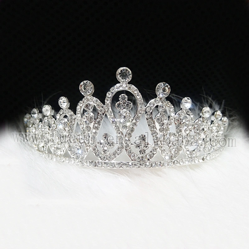 flash wedding party decoration rhinestone crystal beauty pageant flower crown