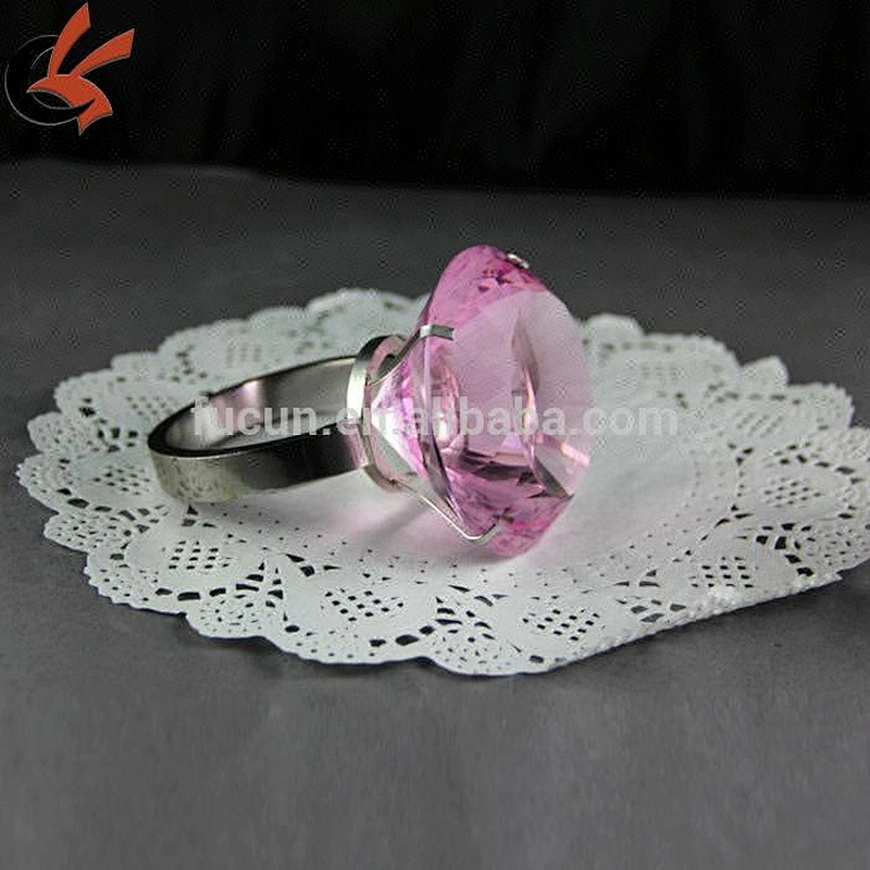 hot sale crystal diamond napkin ring for wedding table decoration