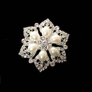 China Supplier Wholesale for Decoration rhinestone brooch