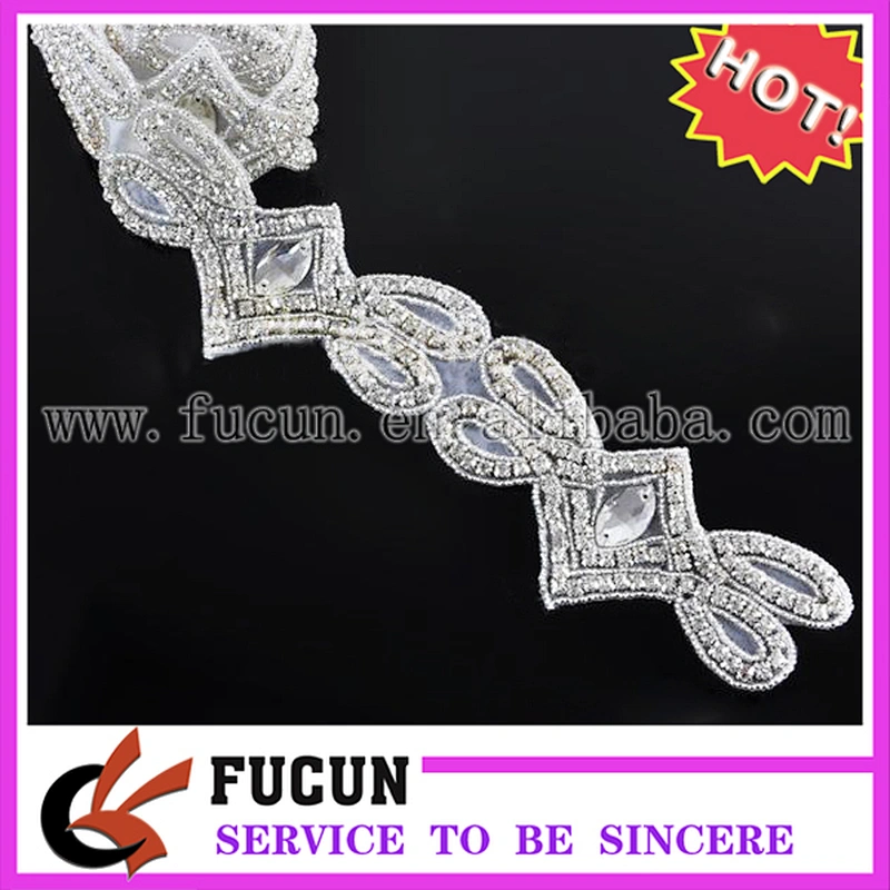 crystal embellishments rhinestone applique patch rhinestone applique trimming