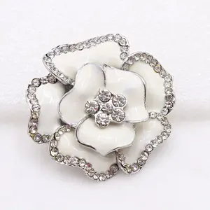 Wholesale High Quality Crystal Rhinestone Beaded flower Napkin Ring wedding