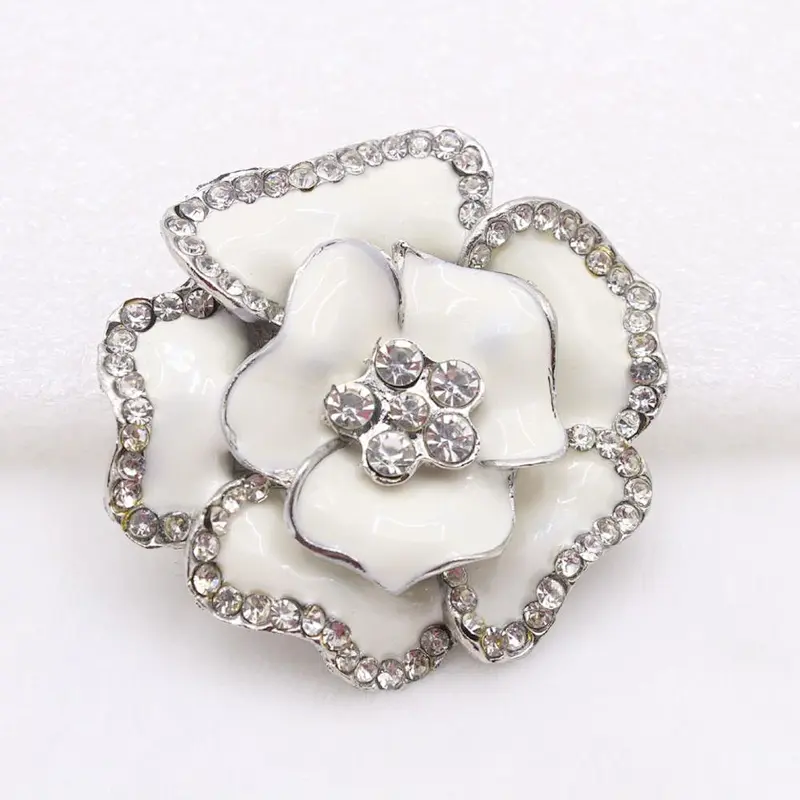 Wholesale High Quality Crystal Rhinestone Beaded flower Napkin Ring wedding