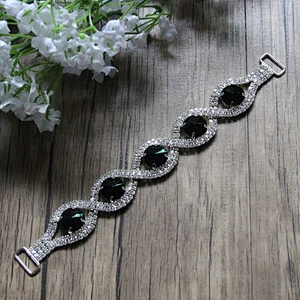 2018 hot sale bling rhinestone jewelry for bikini connector decoration