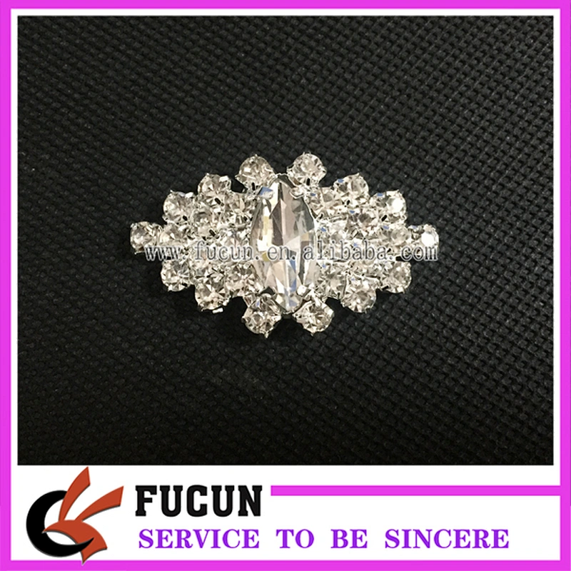 Decorative crystal stone antique shoe buckles shoes heel accessories for women shoes