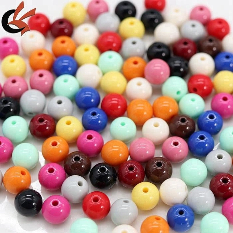 10mm green acrylic bead for decoration