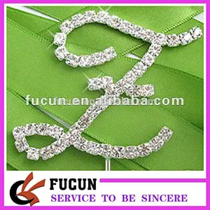 wholesale cheap crystal diamond rhinestone cake topper wedding favors/wedding centerpieces/cake decorating