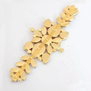 Rhinestone Sewing Accessories Flatback Bridal Rhinestone Appliques For Wedding Dresses Decorations