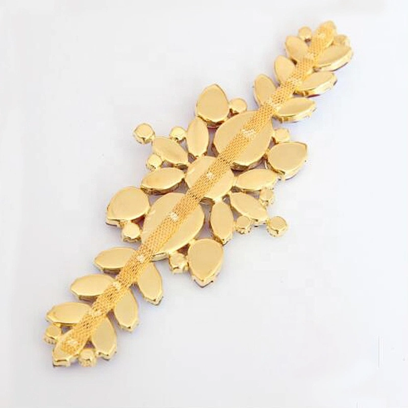 Rhinestone Sewing Accessories Flatback Bridal Rhinestone Appliques For Wedding Dresses Decorations