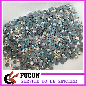 1440pcs 4.6-4.8mm Crystal AB Hot Fix Luxury Rhinestones
