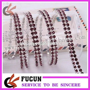 Sew-On Technics and wedding,Garment,Nail Art,Shoes,Bags Use decoration colorful crystal rhinestone trim for dress