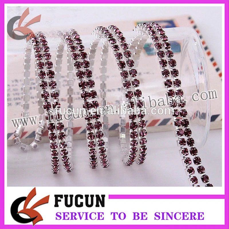 Sew-On Technics and wedding,Garment,Nail Art,Shoes,Bags Use decoration colorful crystal rhinestone trim for dress