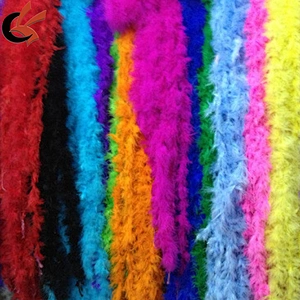 Fluffy Turkey Feather boa for decoration