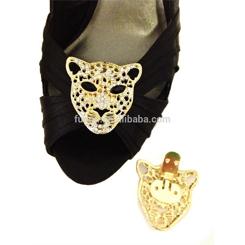 Fashion decorative shoes accessories gold plating Wedding Bridal Shoe ornament bag accessories