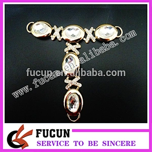 charming uppers for sandals with sapphire blue stones ladies shoes strap parts