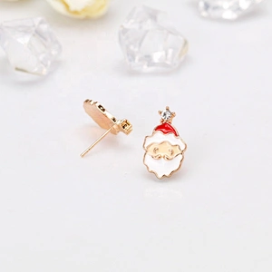 2018 Christmas Earrings Santa Earring Christmas Stud Earring