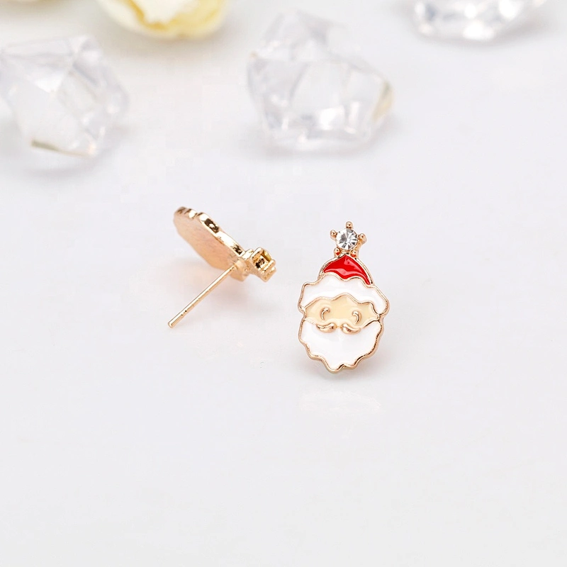 2018 Christmas Earrings Santa Earring Christmas Stud Earring
