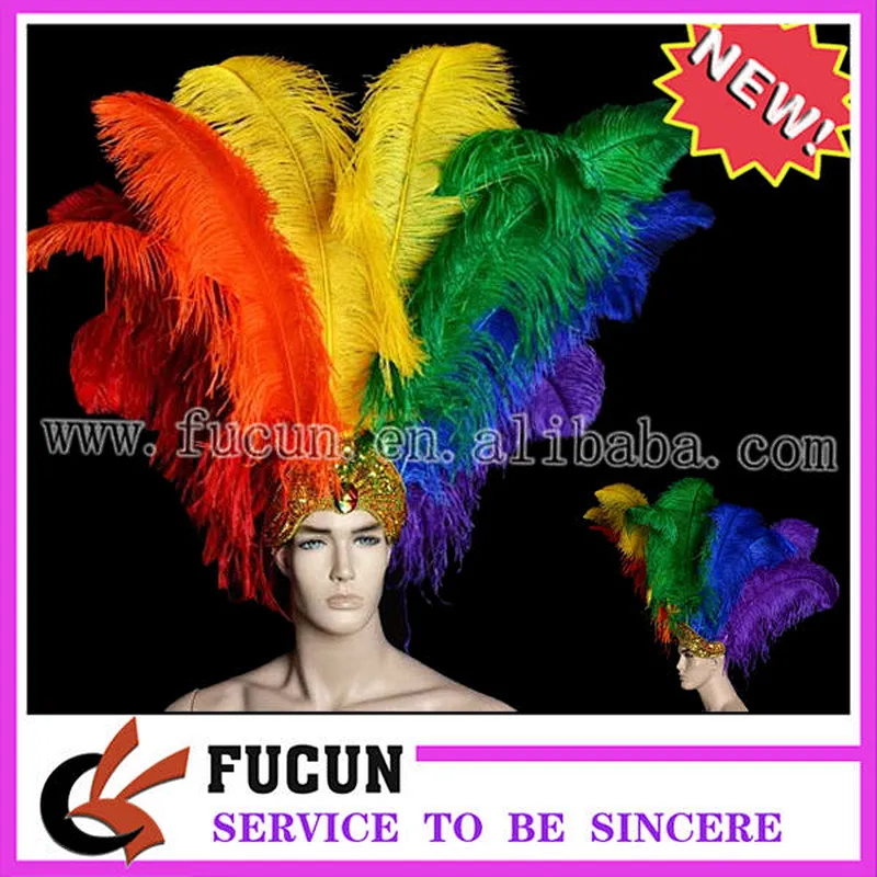 China supplier natural ostrich feather wholesale dyed colored ostrich feathers for wedding and carnival decoration