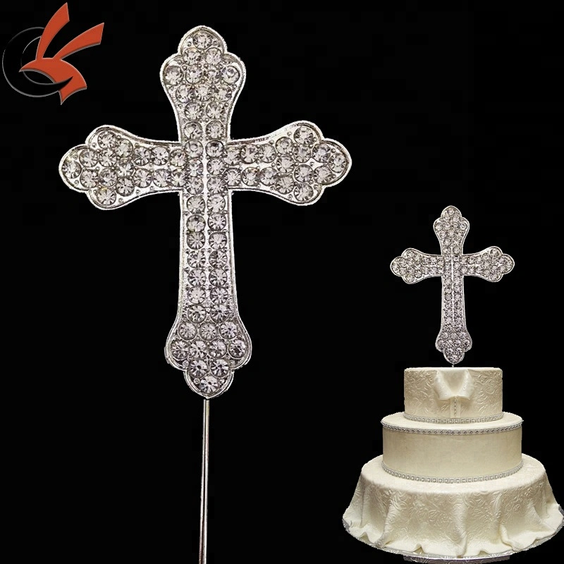 Christening rhinestone cake Topper, Birthday crystal cake Topper wedding bling bling cake topper