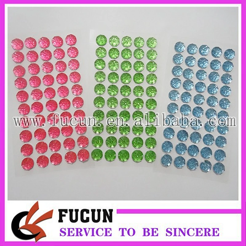 Newest Design Resin Sticker In Clusters Stickers