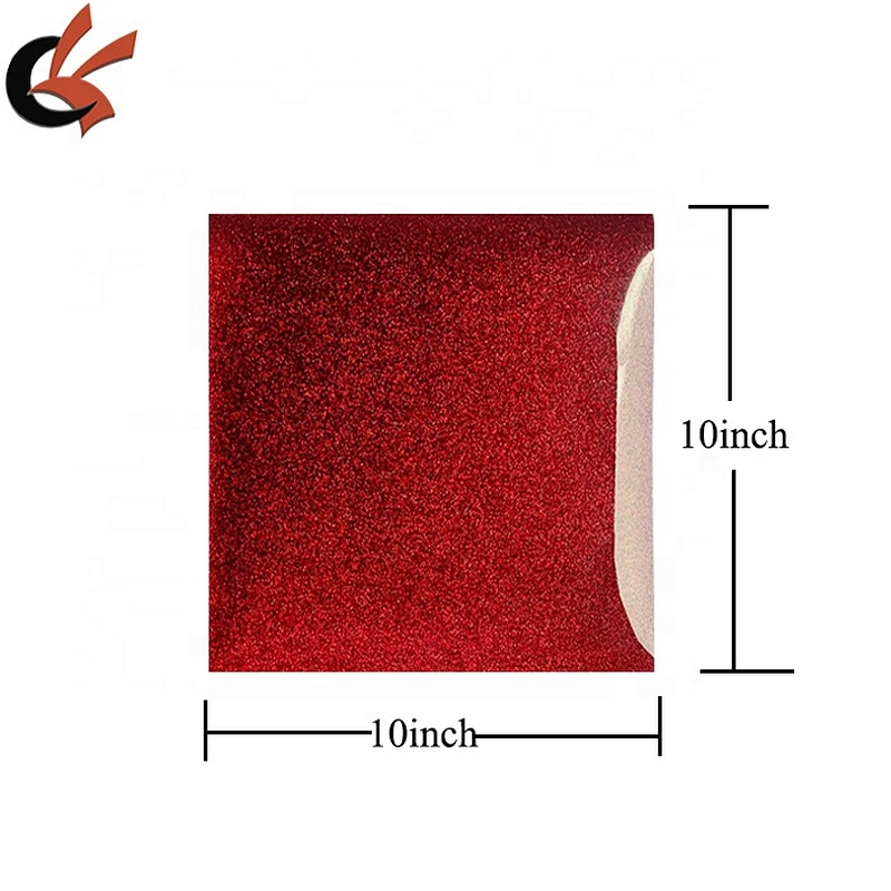 Popular Korea Quality Glitter Heat Transfer Vinyl Sheet for T shirt DIY decoration 10
