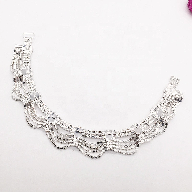New Product Bikinis Women Swimwear 2020 Jewels DIY Contest Swimsuits Rhinestone Pendant Back Bikini Connector