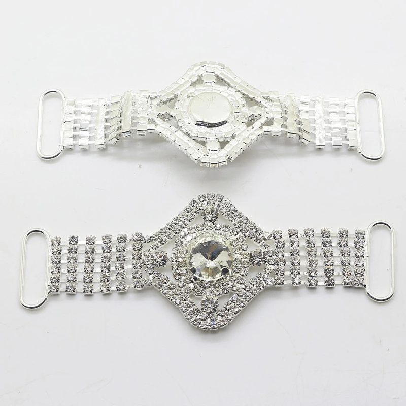 Cheap Top Quality Glass Jewelry Rhinestone Bikini Connector wholesale
