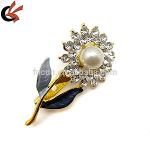 new enamel flower brooch for garment accessories