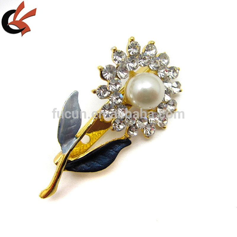 new enamel flower brooch for garment accessories