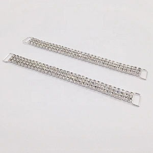 Wholesale ss16 Clear Crystal Bikini Dense Rhinestone Swimwear Connector for Sell
