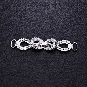New Design bling Crystal Rhinestone bikini buckle Bikini Connectors wholesale