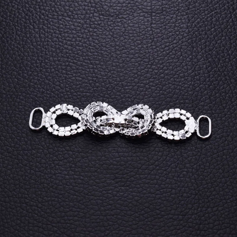 New Design bling Crystal Rhinestone bikini buckle Bikini Connectors wholesale