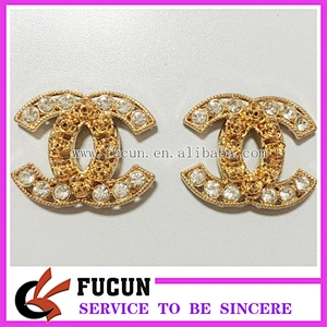 WHOLESALE! cheap bag buckle casual fashion shoes decorative gold metal shoe buckle