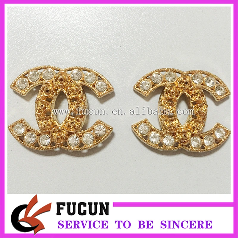 WHOLESALE! cheap bag buckle casual fashion shoes decorative gold metal shoe buckle