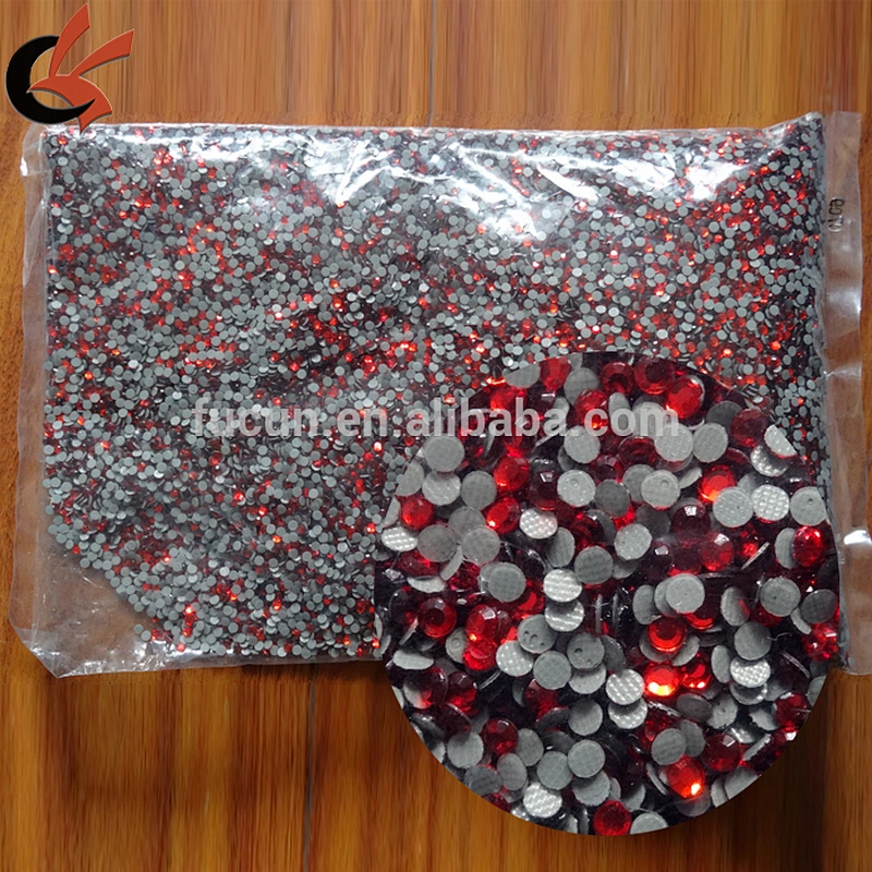 SS10 Flatback heat transfer red hot fix rhinestone