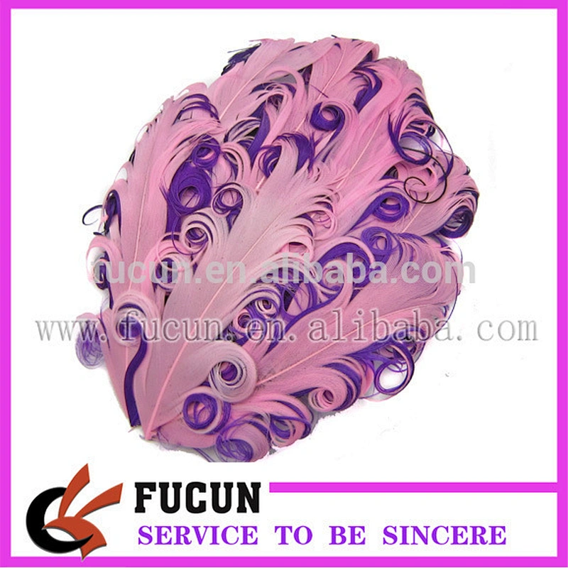 Decoration wedding supplies Wholesale Curly feathers DIY Hair accessories