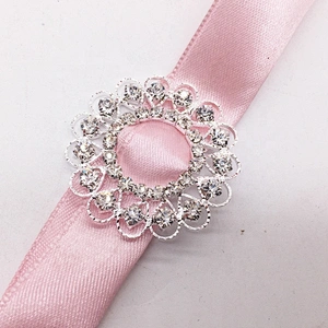 wholesale new products womens wedding accessories rhinestone decorative pattern buckle
