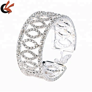 Wholesale Hollow Out Marquise Crystal Rhinestone Bracelet