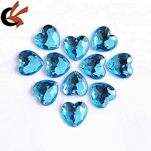 crystal heart shape rhinestone