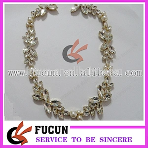 best selling products in america shine glass rhinestone chain/trimming for wedding dress