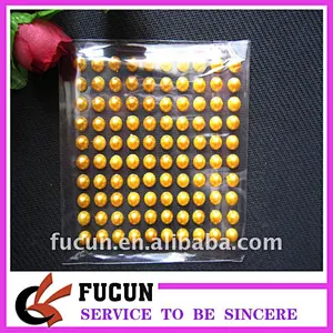 3-6mm Colors Self-Adhesive Acrylic Rhinestones Stick On Scrapbooking Craft Gems