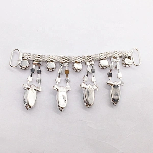 Fashion Women AB Chain Rhinestone Bikini Connector For Swimwear Accessories Decoration
