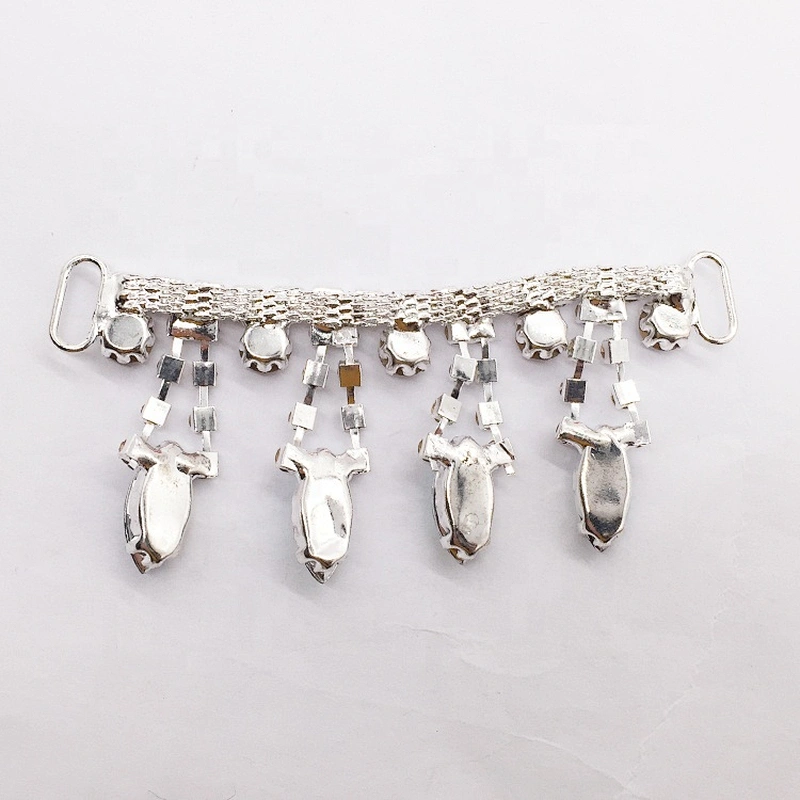 Fashion Women AB Chain Rhinestone Bikini Connector For Swimwear Accessories Decoration